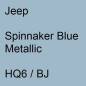 Preview: Jeep, Spinnaker Blue Metallic, HQ6 / BJ.